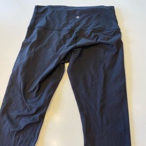 Lululemon Black Full Length Wunder Under Size 12